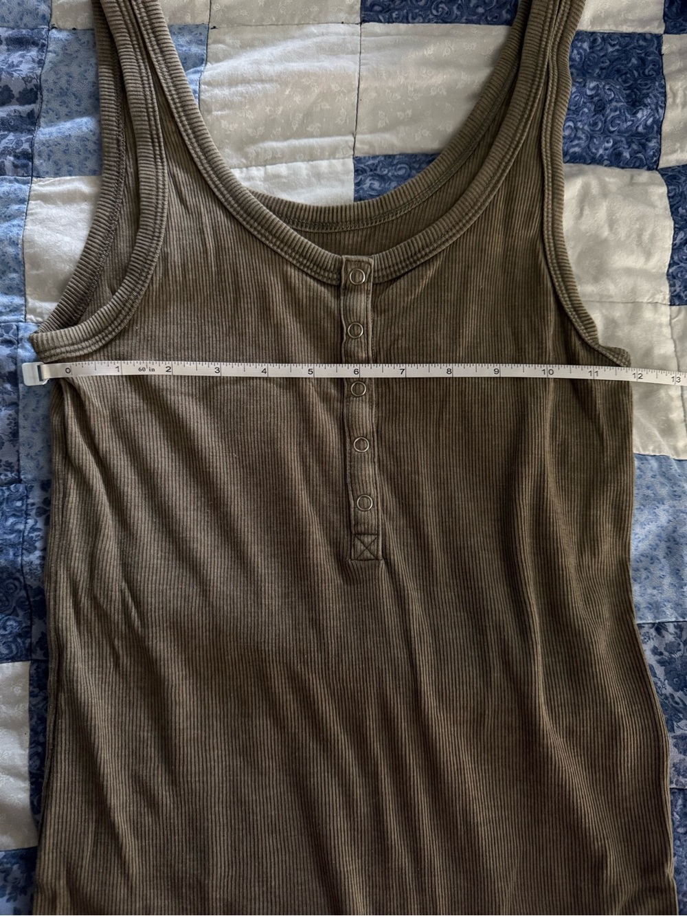 Aerie Olive Green Tank - Picture 6 of 7